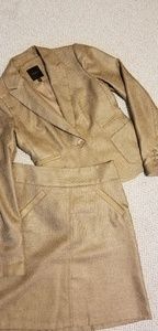 The Limited tan suit
